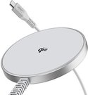 ESR Qi2 mini wireless charger (HaloLock)(silver)