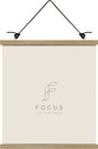 Focus Poster Hanger Magnetic Oak 71cm