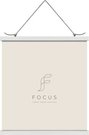 Focus Poster Hanger Magnetic White 51cm