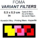 Foma Variant Multigrade Filtru Komplekts 8,9x8,9 cm