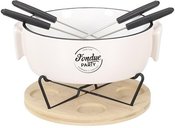 Fondiu rinkinys 4 asmenims 23x17x20 cm Cook Concept KA4599