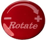 Fotopro Spare Part DV 2 Rotate Sticker Red