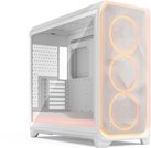 Fractal Design Meshify 3 XL | Ambience Pro RGB White TG Clear Tint | ATX | Power supply included No