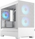 Fractal Design Pop Mini Air RGB White TG Clear Tint, mATX, Mini ITX, Power supply included No