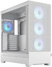 Fractal Design Pop XL Air RGB White TG Clear Tint, E-ATX up to 280 mm, ATX , mATX, Mini ITX, Power supply included No