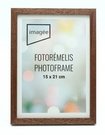 Frame 15x21 wooden AJUS 1313-19 brown | 13 mm