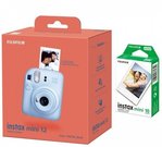 Instant camera Fujifilm instax mini 12 PASTEL BLUE+instax mini glossy (10pl)