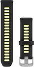 Garmin watch strap Quick Release 20mm Forerunner 170, black/yellow