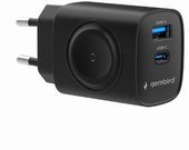 Gembird 2-in-1 20 W Apple Watch and Phone Fast Charger | TA-UC-PDQCW20-01-BK