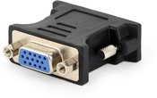 Gembird Adapter DVI-A male to VGA 15-pin HD (3 rows) female, black