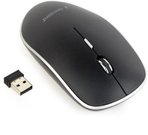 Gembird Silent Wireless Optical Mouse MUSW-4BS-01 USB, Black