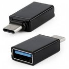 Cablexpert | Female | 9 pin USB Type A | Male | 24 pin USB-C | Black