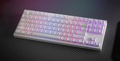 Genesis Mechanical Gaming Keyboard THOR 404 TKL RGB Mechanical Gaming Keyboard Wired US Gateron Yellow Pro USB Type-A 1005 g