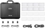 Godox C5R K8 Mobile RGB LED 8 Light Kit with Charging Case