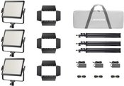 Godox LP600R K3 Black Litemons RGB LED Light Panel 3 light kit