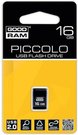 GOODRAM PICCOLO 16GB USB2.0 Black