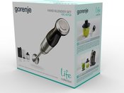 Gorenje | Blender | HBC807QB | Hand Blender | 800 W | Jar material Plastic | Jar capacity 0.5 L | Chopper | Black
