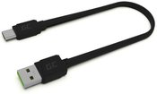 Green Cell Cable GCmatte USB-C flat 25 cm