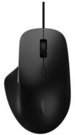 Rapoo N500 black ergonomic wired optical Mouse
