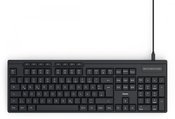 Hama wired keyboard CK-200 black