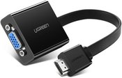 HDMI to VGA Adapter UGREEN MM103, 25cm (black)