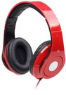 Gembird MHS-DTW-R Folding stereo headphones "Detroit", red