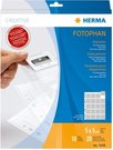 Herma Slide Pockets 5x5 10 sheets clear/matt 7698