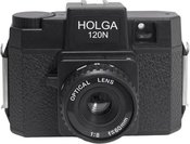 Holga 120N, black