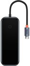 Hub 5in1 Baseus AcmeJoy series USB-C to 2xUSB 3.0 + USB 2.0 + USB-C PD + HDMI (dark grey)