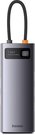 Hub 7in1 Baseus Metal Gleam Series, USB-C to 3x USB 3.0 + HDMI + USB-C PD + VGA + Ethernet RJ45