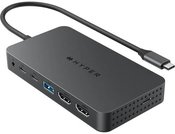 Hyper | HyperDrive Universal USB-C 7-in1 Dual HDMI Mobile Dock for M1/M2 MBAir/Pro | HDMI ports quantity 2