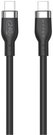 Hyper 1M Silicone 240W USB-C Charging Cable - Black
