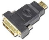 I/O ADAPTER HDMI TO DVI/BULK A-HDMI-DVI-1 GEMBIRD