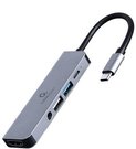 Cablexpert A-CM-COMBO5-02 USB Type-C 5-in-1 multi-port adapter (Hub + HDMI + PD + stereo audio) | Cablexpert