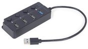 I/O HUB USB3 4PORT/UHB-U3P1U2P3P-01 GEMBIRD