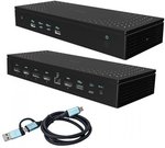 i-tec Universal 5x 4K/60Hz Display Docking Station + Power Delivery 100W