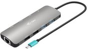 i-tec USB-C Metal Nano docking station 2x HDMI Display + Power Delivery 100W