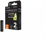 Įkraunamos baterijos Panasonic ENELOOP Pro BK-4HCDE/2BE, 930 mAh, 500 (2xAAA)