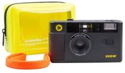 Dubblefilm Camera Black 35mm with Flash incl. case
