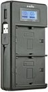Jupio USB Dedicated Duo Charger dubultais lādētājs ar LCD ekrānu parēdzēts Sony NP-FM50, NP-F550/F750