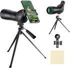 K&F Concept 20-60X60 HD Spotting Scope - BAK4 45 Degree,for Hunting, Shooting, Viewing Wildlife Scen