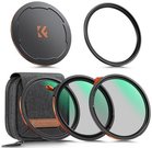 K&F Concept 82MM Nano-X Series Magnetic Filter Kit (CPL+ND3-32+Black Mist 1/4)
