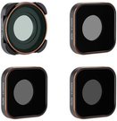 K&F Concept Action Camera Filter Set 4pcs HD (ND8+ND16+ND32+CPL) with Anti-reflection Green Film