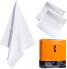 K&F Concept K&F 3pcs* Microfiber Cleaning cloth Kit, 15*15cm, White, Dry, in vacuum
