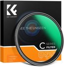 K&F Concept K&F 77MM Variable Star 4-8 Filter, Green Coated Optical Glass