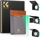 K&F Concept K&F Black Mist 1/8 Filter 4"x5.65" Dreamy Effect Cinema Square Filter Compatible with Tilta and Smal