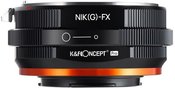 K&F Concept K&F Nikon NIK(G)-FX PRO high precision lens adapter (orange) M18115 Lens Adapter