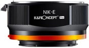 K&F Concept K&F Nikon to Sony Adapter for Nikon AI F Mount Lens to E NEX Mount Mirrorless Camera with Matting Varnish Design Compatible for Sony A6000