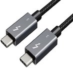 Cable Thunderbolt 3, Type C - Type C, 40Gbps, 100W, 20V/ 5A, 4K/ 60HZ, 1m