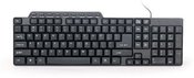 Gembird KB-UM-104 Compact multimedia keyboard USB, Keyboard layout US, Black, 420 g